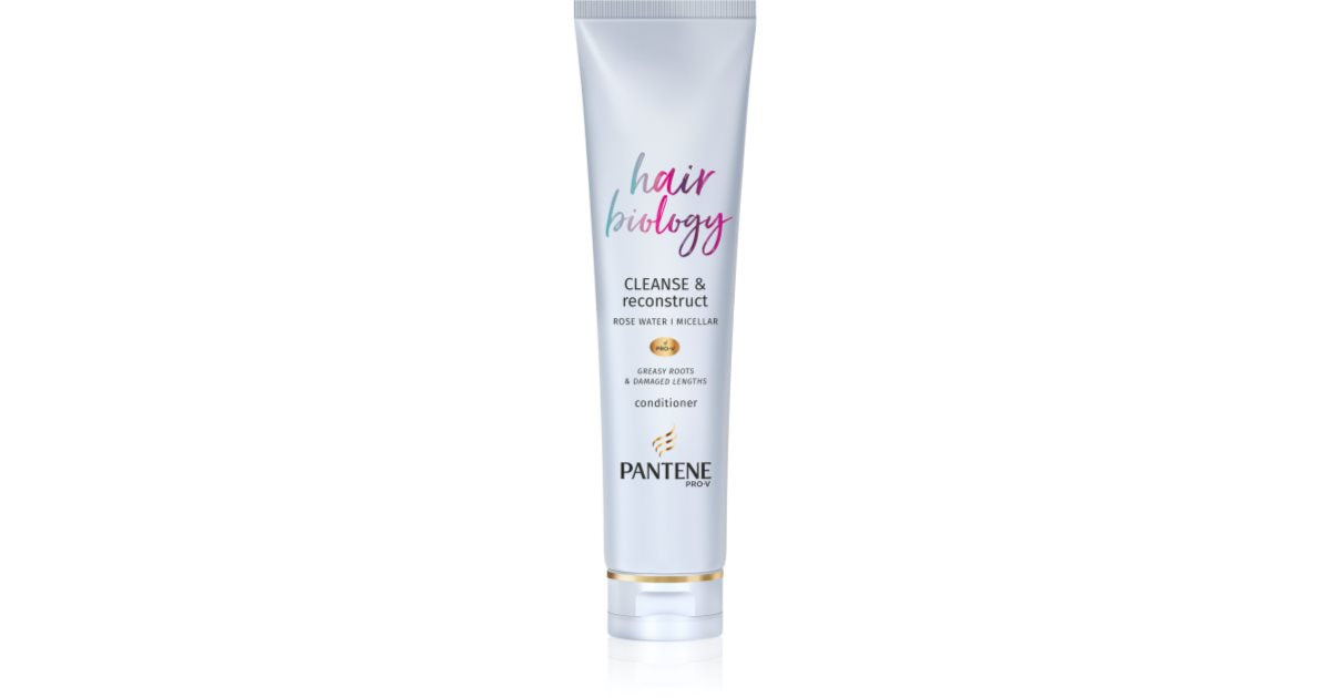 Pantene Biology renser og rekonstruerer balsam for fett hår 160 ml
