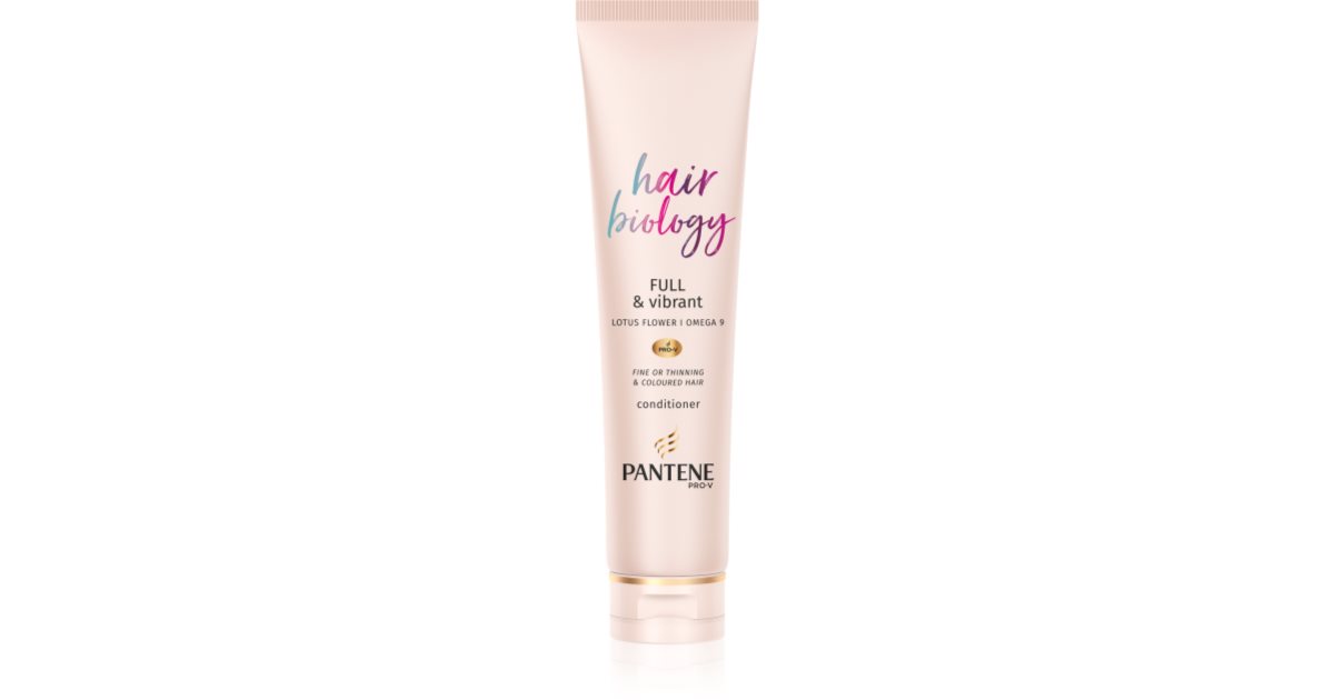 Pantene Acondicionador Biology Full & Vibrant para cabello débil 160 ml