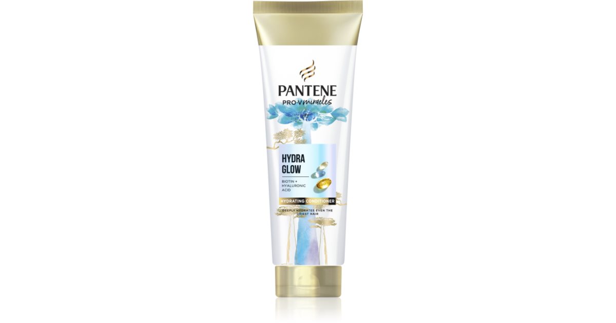 Pantene Pro-V Miracles Hydra Illuminating Feuchtigkeits-Conditioner für geschädigtes und trockenes Haar, 160 ml