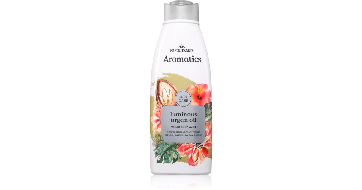 PAPOUTSANIS Aromatics Nutri dusjsåpe 600 ml