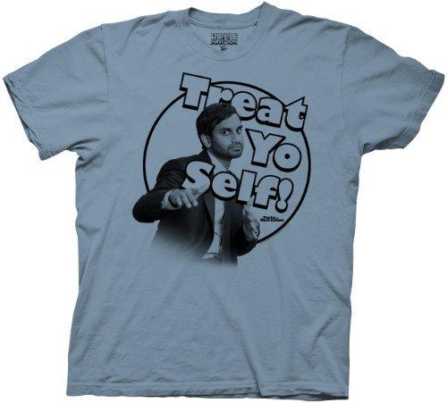 Parks & Recreation Treat Yo Self Mens T-shirt - L