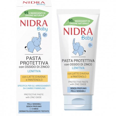 Nidra Beruhigende Schutzpaste mit Hafermilch und Panthenol Tube 75 ml