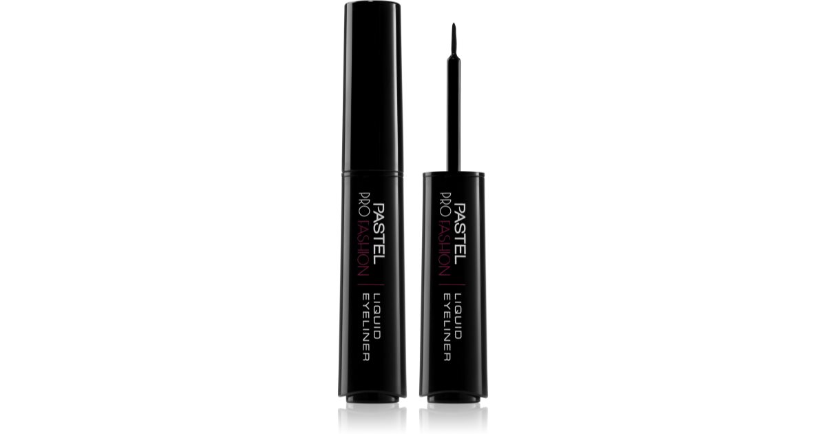 Pastel Profashion flydende eyeliner mat effekt farve 01 sort 4,62 ml
