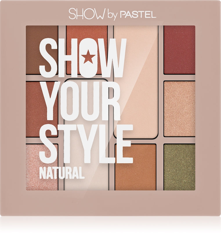 Pastel Show Your Style Lidschattenpalette Farbe 464 Natural 17 g