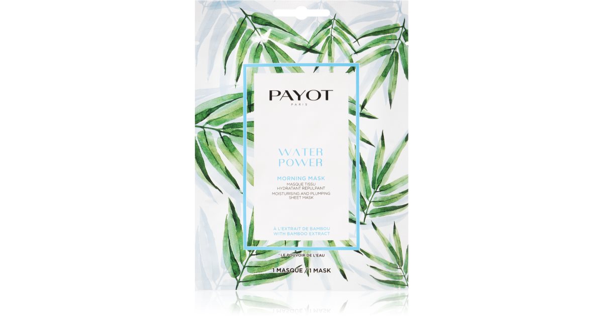 Payot Morning Water Power Hydrating Face Mask i tyg 19ml