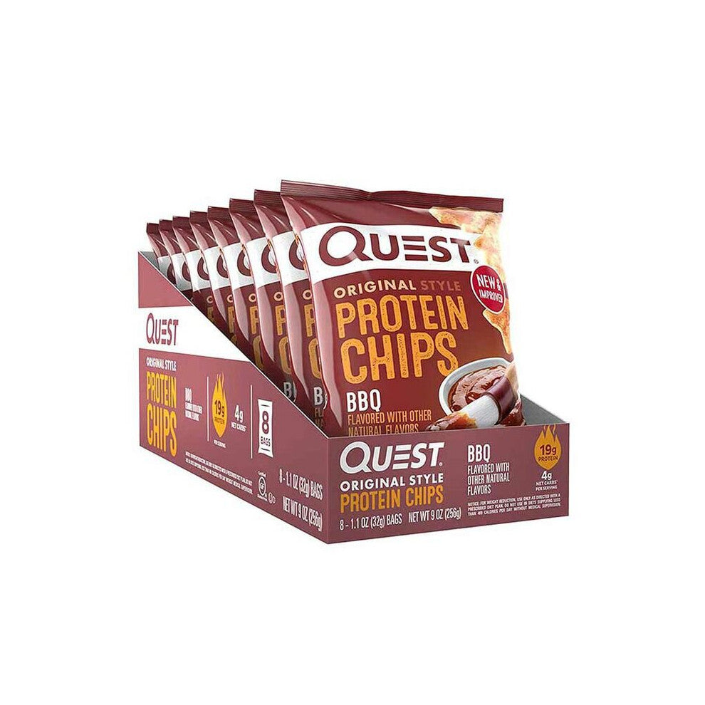 Quest Protein Chips 8 Packs BBQ