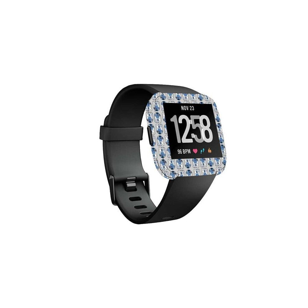 MightySkins FITVE-Galaxy Bots Skin Decal Wrap for Fitbit Versa Smartwatch Sticker - Galaxy Bots