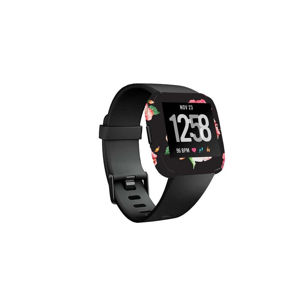 MightySkins FITVE-Hibiscus Skin Decal Wrap for Fitbit Versa Smartwatch Sticker - Hibiscus