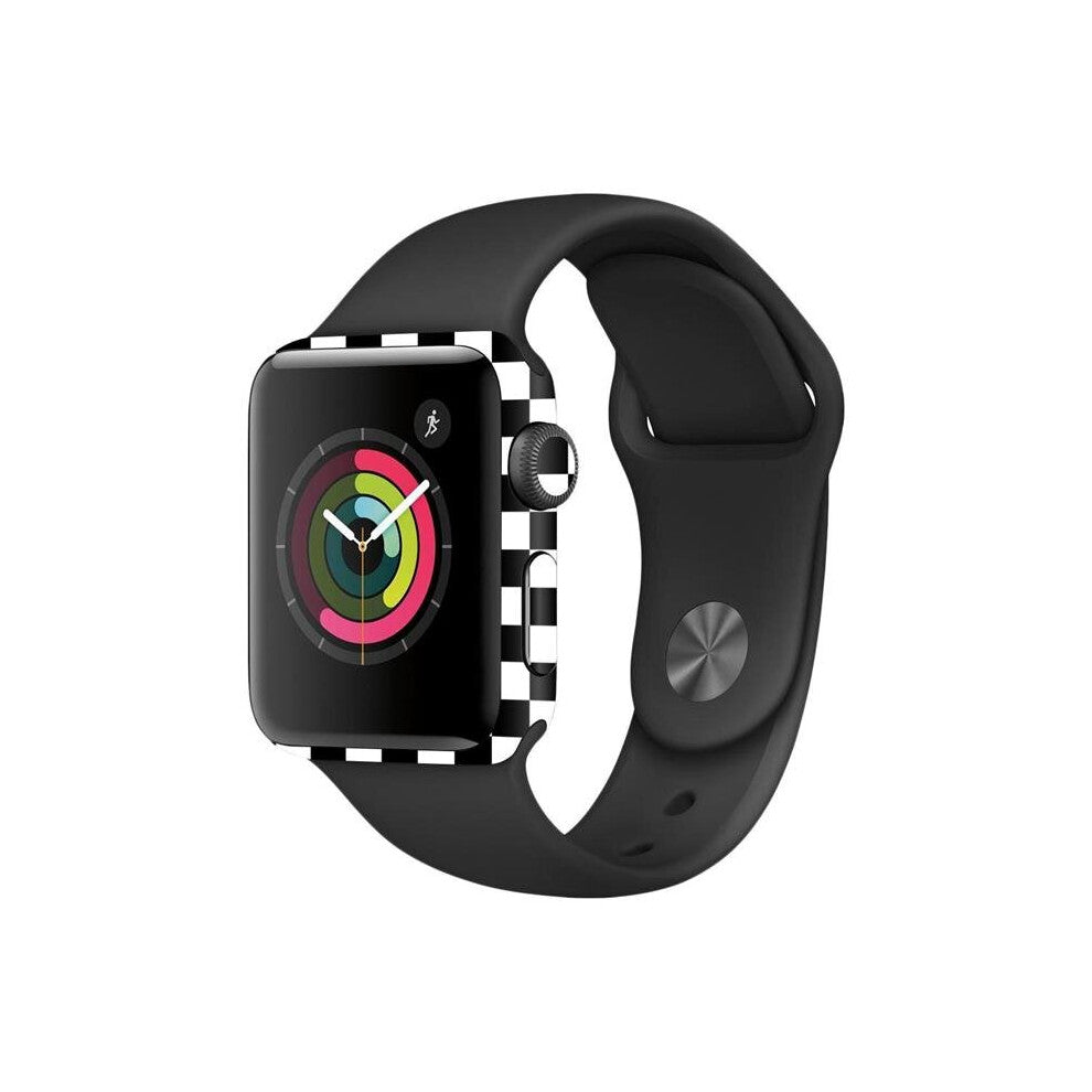 MightySkins APW423-Check Skin Decal Wrap for Apple Watch Series 3 42 mm Sticker - Check