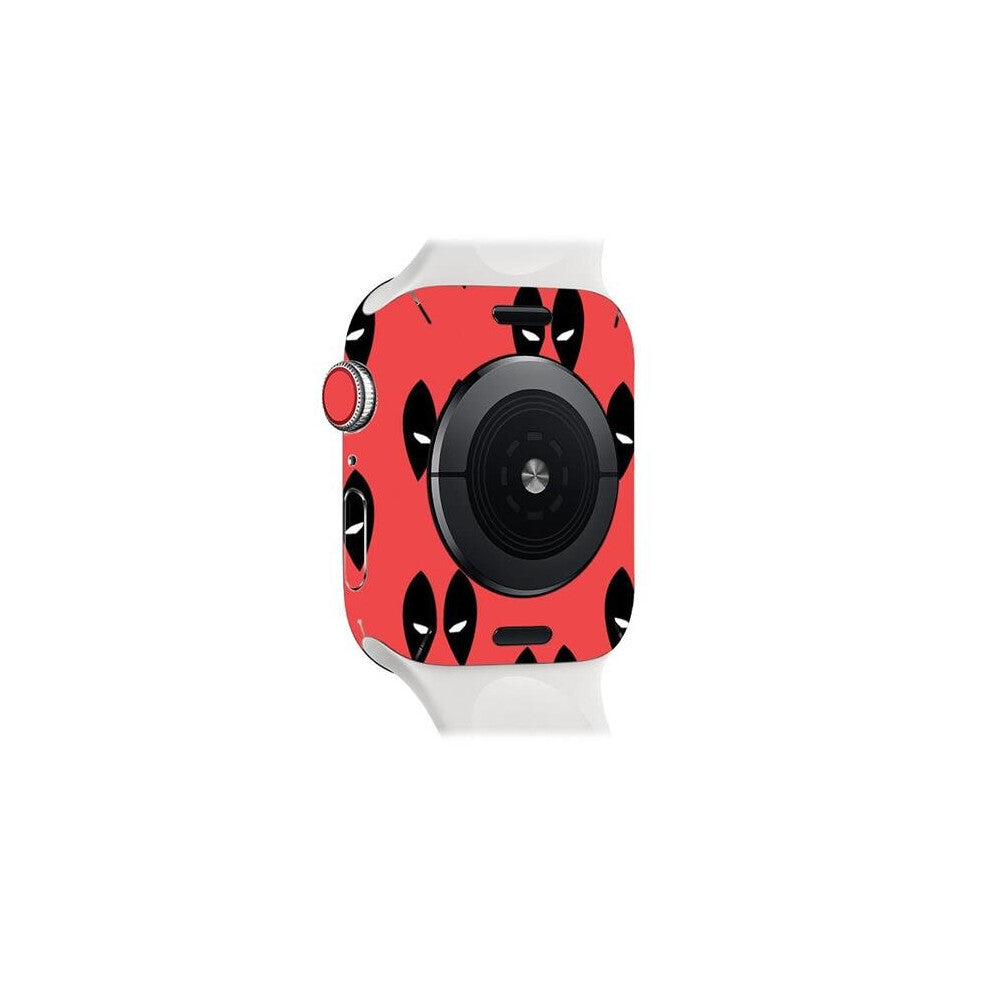 MightySkins APW444-Dead Eyes Pool Skin Decal Wrap for Apple Watch Series 4 & 5 & 6 44 mm Sticker - Dead Eyes Pool