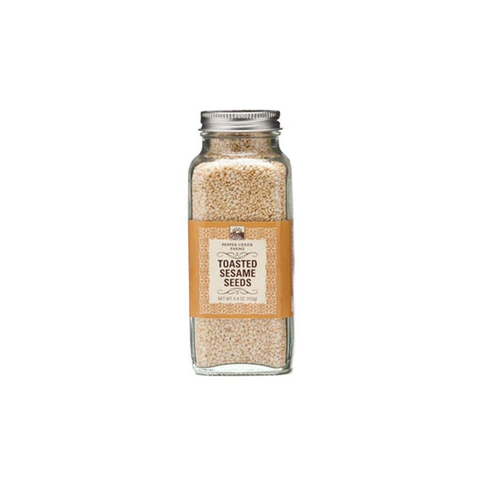 Pepper Creek Farms  Toasted Sesame Seeds - Pack of 6