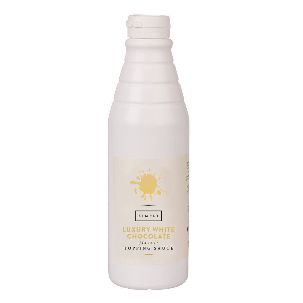 Simply Luxury White Chocolate Topping Sauce (1KG)