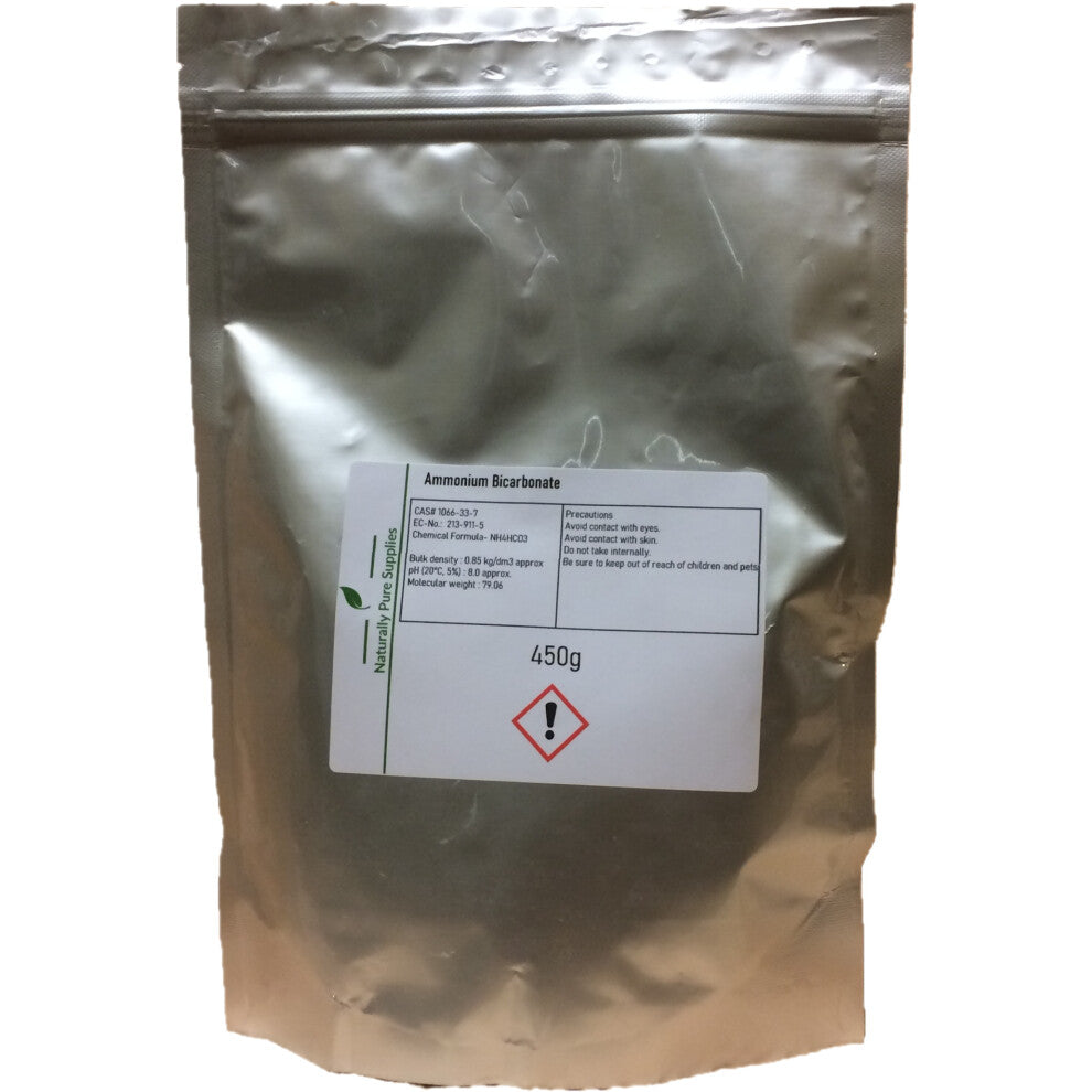 Ammonium Bicarbonate food grade alternative to baking soda  E503- 450g