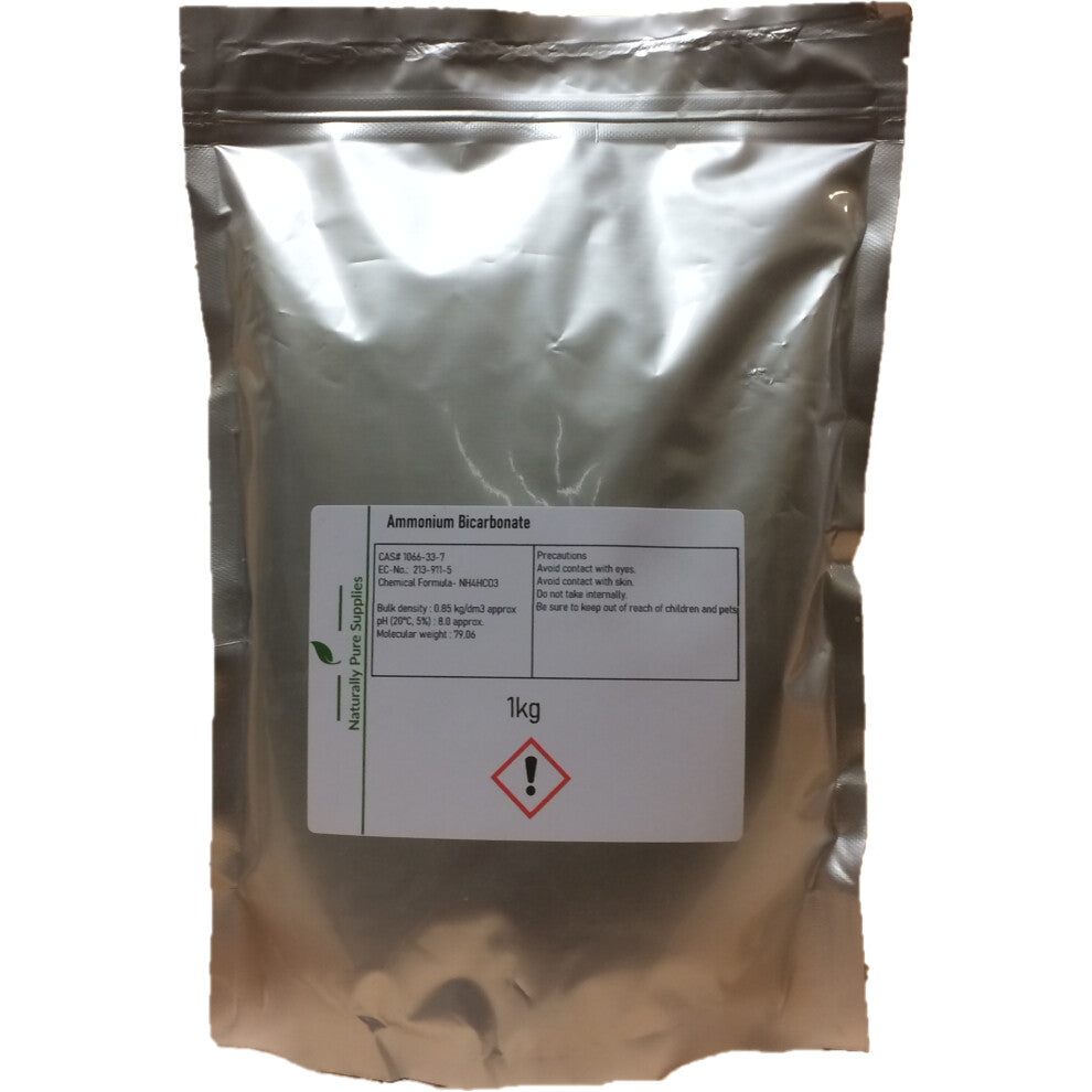 Ammonium Bicarbonate food grade alternative to baking soda  E503- 1kg