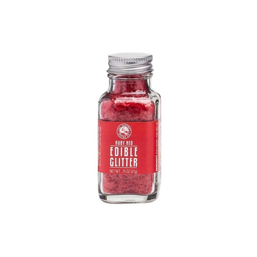 Ruby Red Edible Glitter - Pack of 6