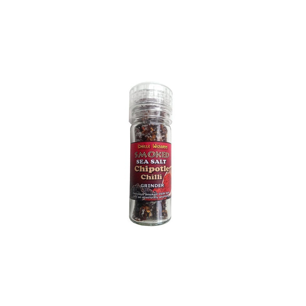 Chipotle (Smoked Jalapeno) Chilli Pepper & Smoked Dead Sea Salt Grinder 90g