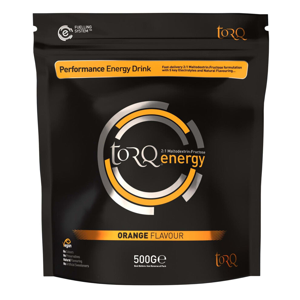 Torq Natural Energy Drink Orange - 1 X 500 G
