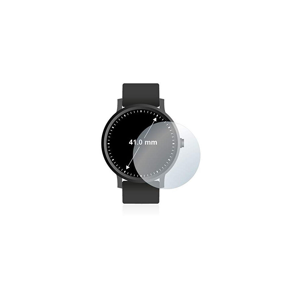 brotect Glass Screen Protector Film compatible with Watches (Circular, ?: 41 mm) - Glass-Foil 9H Protection [Scratch Resistant, High Clarity]