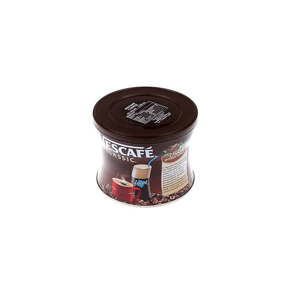 Nescafe Classic Instant Coffee, Greek Frappe, 100 grams