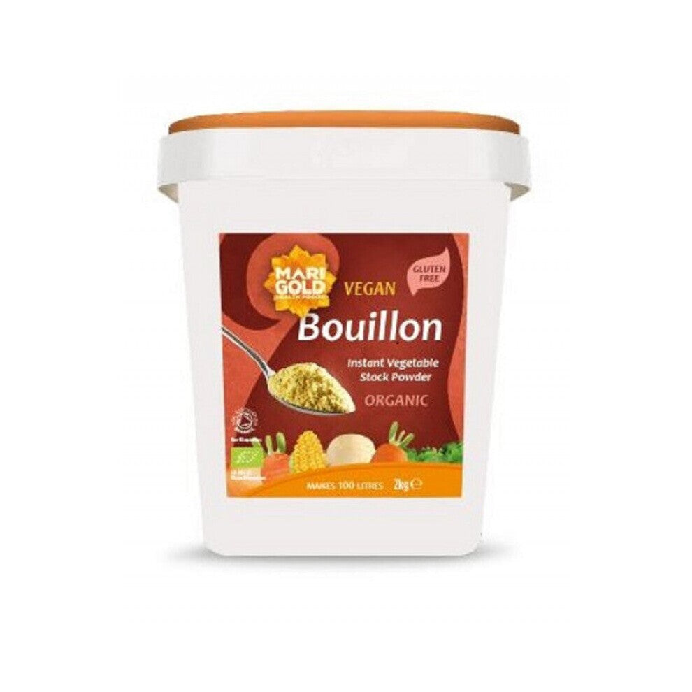 Marigold Organic Bouillon RED 2kg - Rich Vegetable Stock for Soups, Stews & Sauces