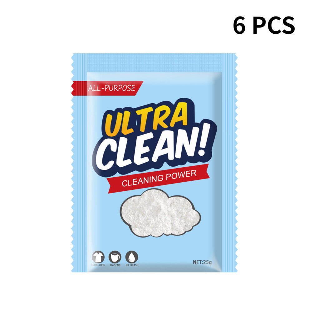 6pcs Decontamination Baking Soda Cleaning Powder Remove Stains Sodium Bicarbonate
