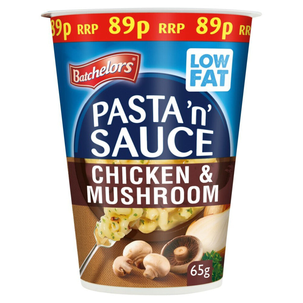 Batchelors Pasta 'n' Sauce Chicken & Mushroom Flavour 65g (Pack of 6)