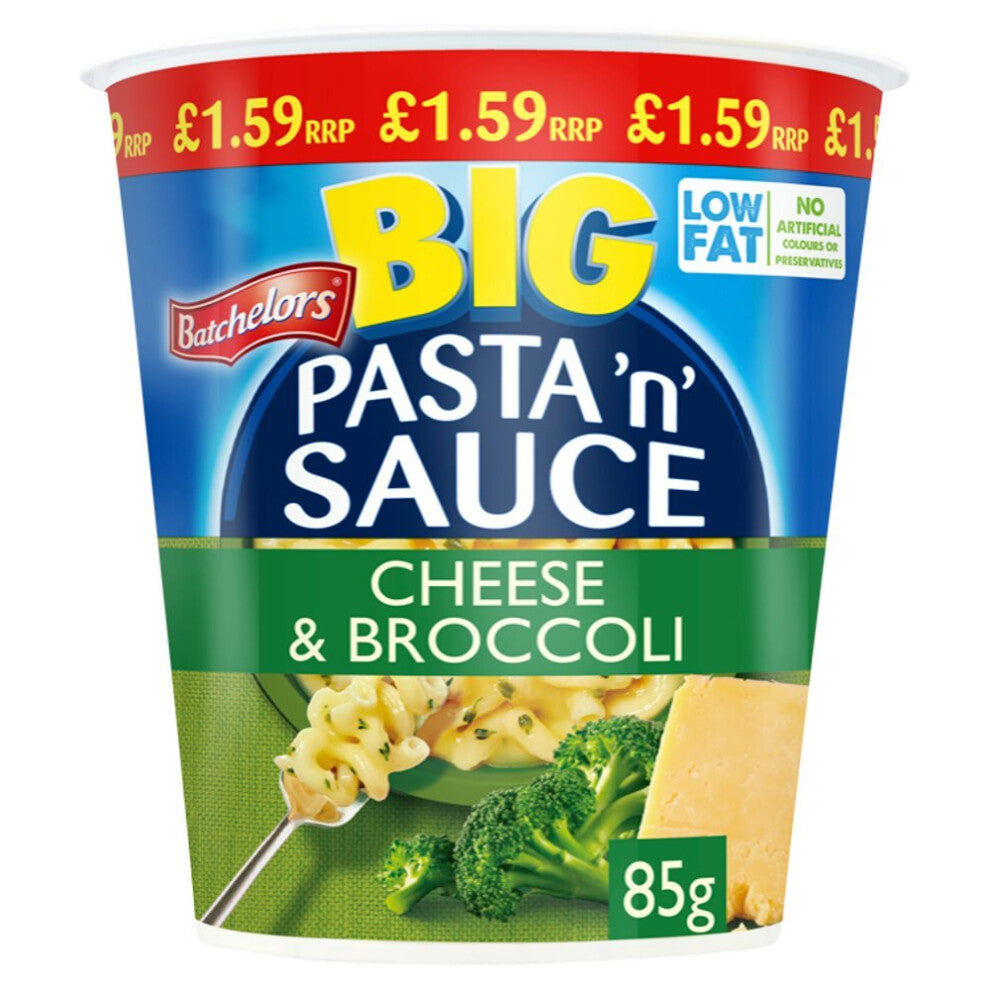 Batchelors Pasta'n' Sauce Cheese & Broccoli 85g (Pack of 4)
