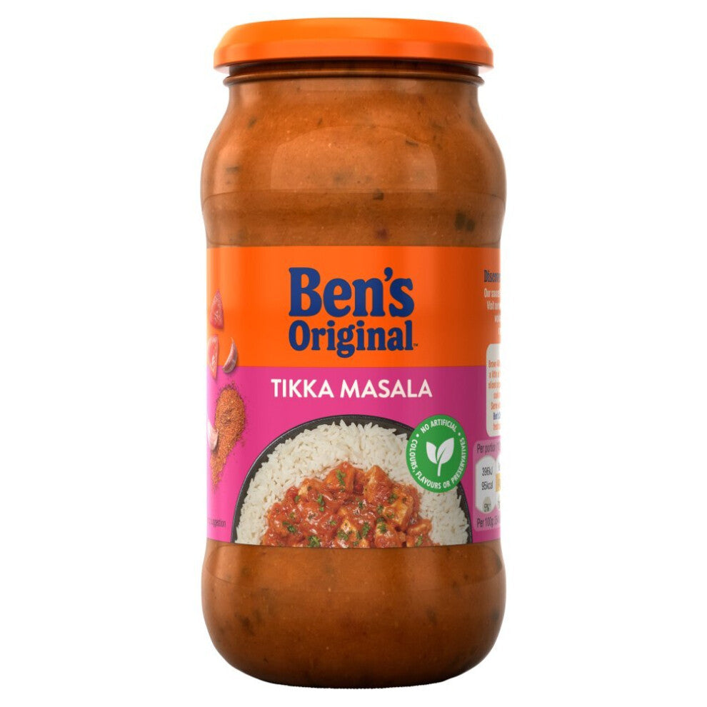 Bens Original Tikka Masala Sauce 450g (Pack of 6)