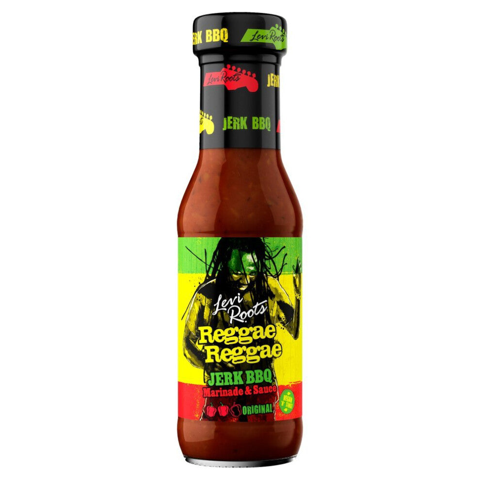Levi Roots Reggae Reggae Jerk BBQ Sauce 290g (Pack of 6)