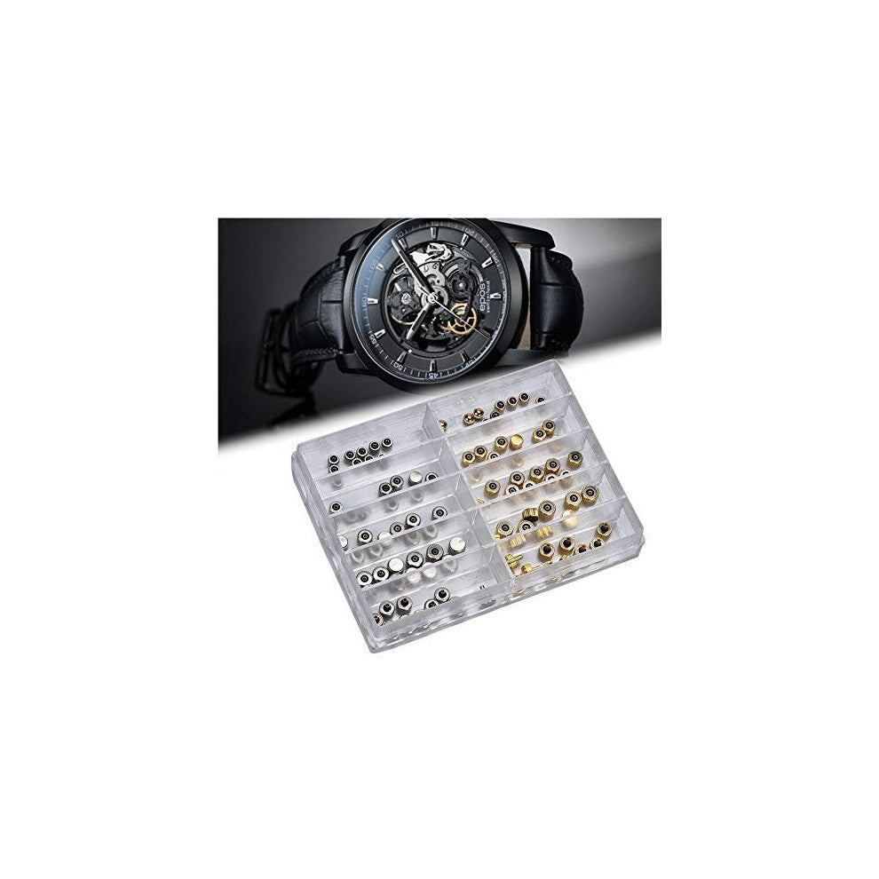 Watch Crown Replacement, 3.5mm - 4.0mm -4.5mm -5.0mm -4.5+3mm Watch Crown Parts, Assorted Watch Crown Parts Replacement Accessories Watch Repairing