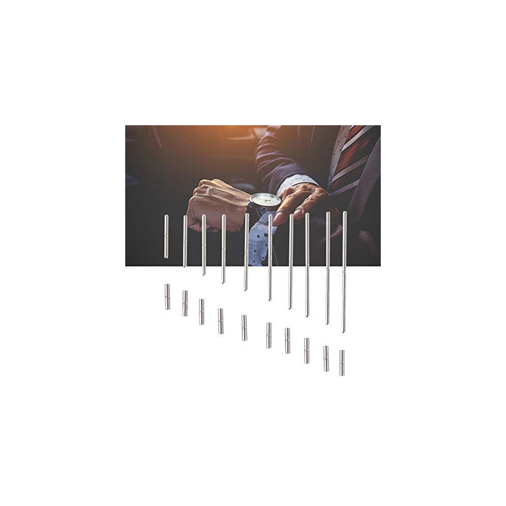 YUYTE Tubes Metal Strap, Watch Strap Pins for Citizen,10 Types Watch Strap Watchband Tubes Pins Watch Repairing Tool Replacement Accessory Watch