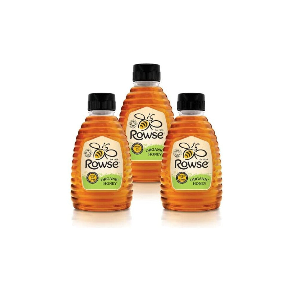 Rowse Organic Honey 2×1.36kg Box Delicious Tasty And Twisty Treat