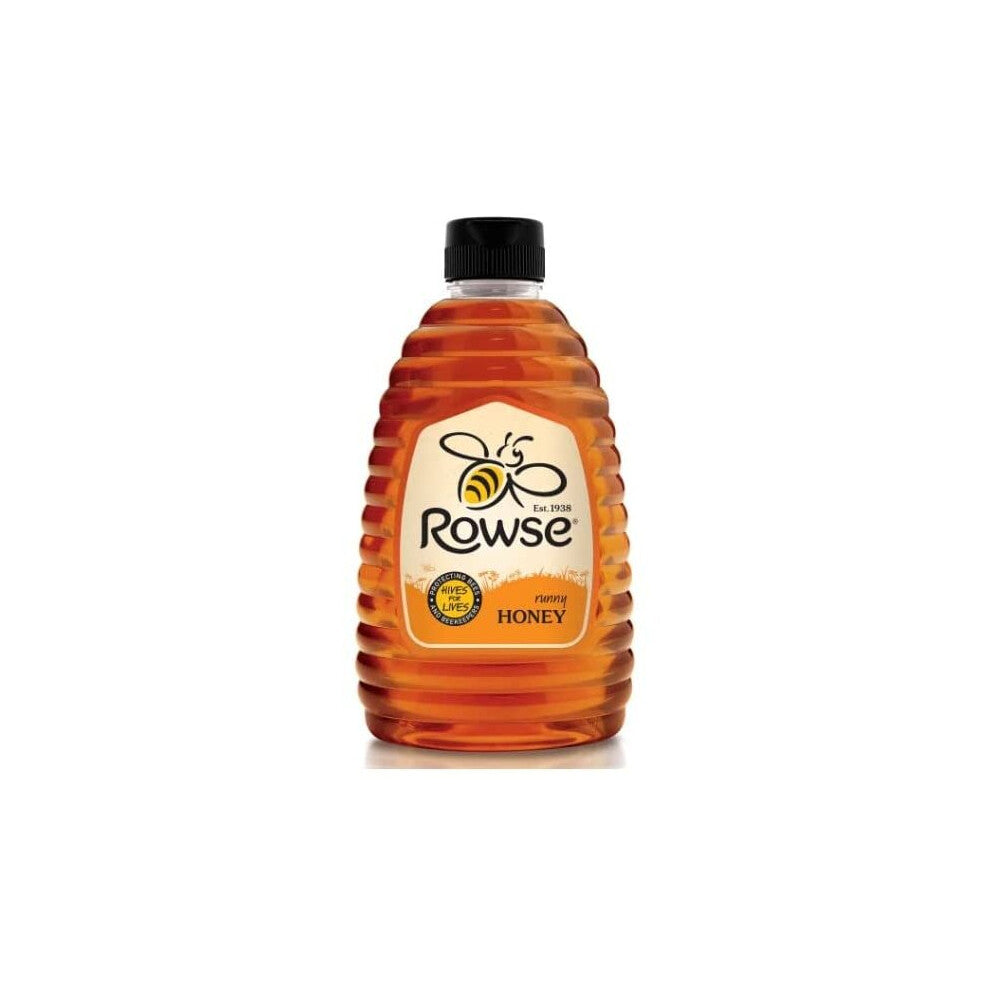 Rowse Clear Squeezy Honey 2×1.36kg Delicious Tasty And Twisty Treat