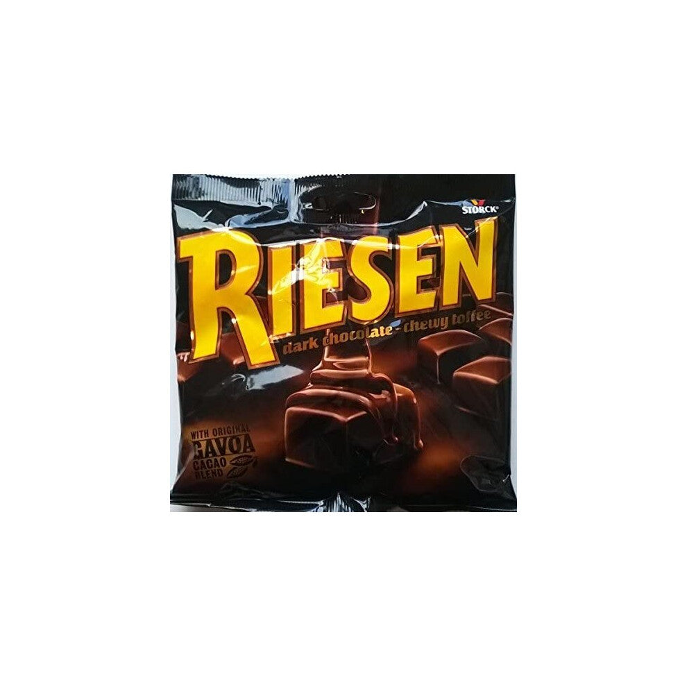 Riesen Dark Chocolate 8 x 135gm Delicious Twisty Treat