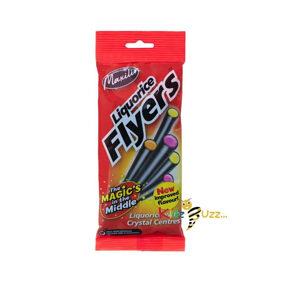 Maxilin Liquorice Flyers 75g X 5