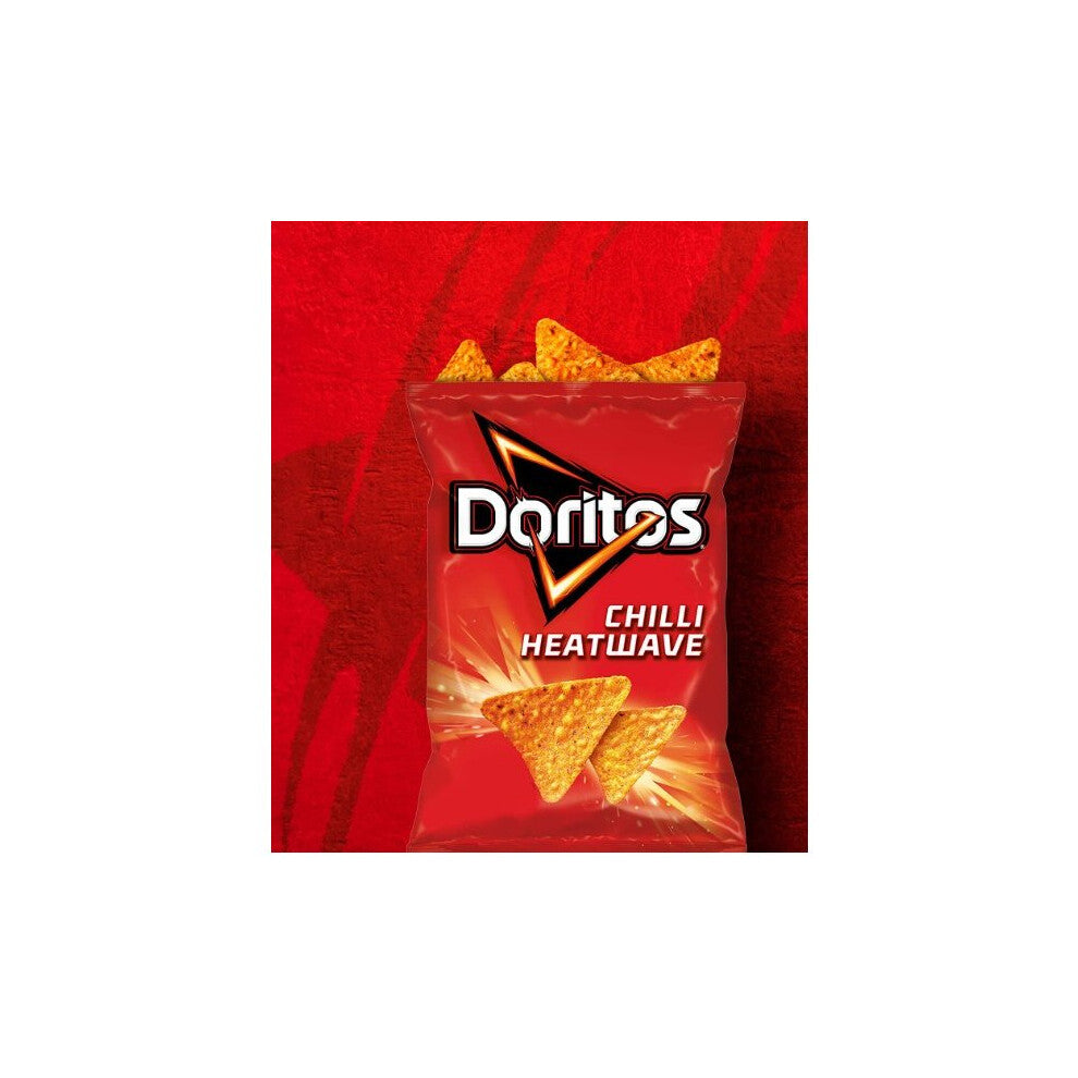 Doritos Chilli Heatwave Tortilla Chips Crisps 70g X 15