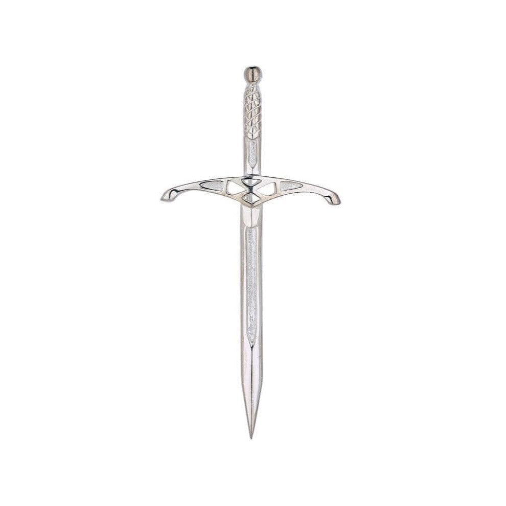 Saltire Broad Sword Silver Kilt Pin CK13