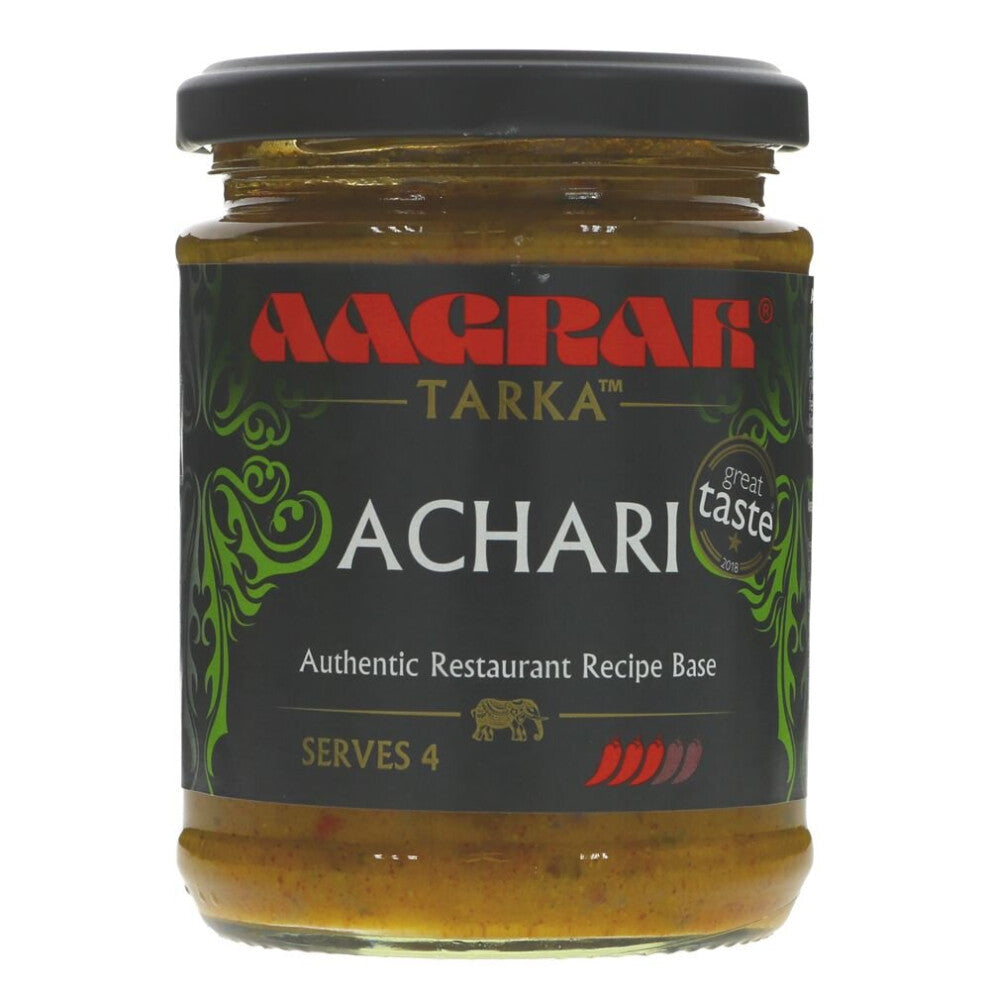 Cooking Sauces Indian Curry Sauce Achari Authentic Restaurant Aagrah Tarka 270g