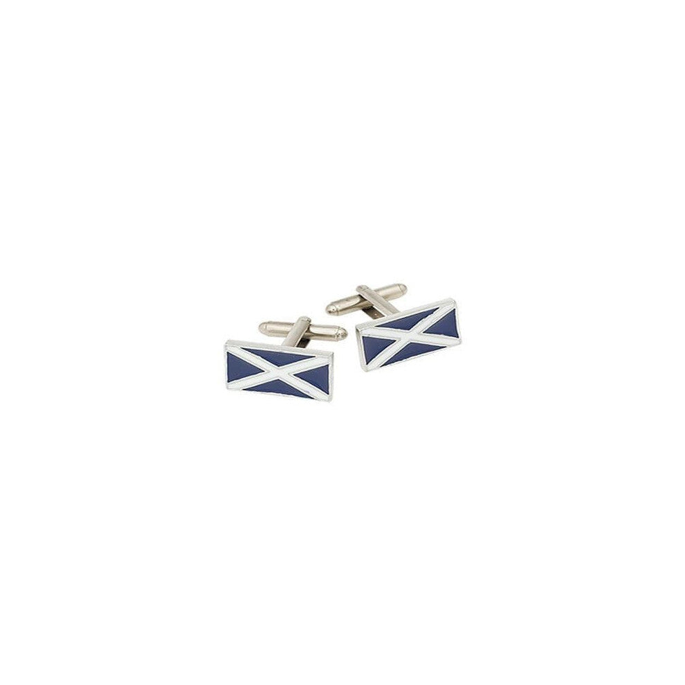 St. Andrews Saltire Enamel Cufflinks KCL3