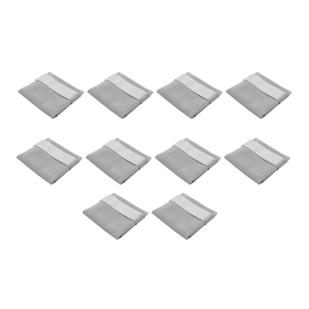 10Pcs Jewelry Pouch with Jewelry Display Card, Jewelry Pouches for Storage Necklace Ear Studs Earrings Card Holder