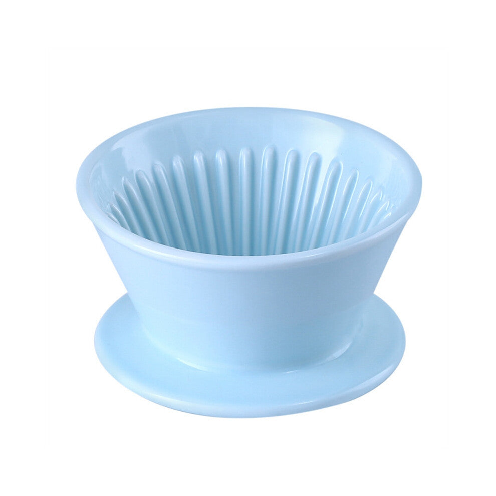 Ceramic Drip Cup Coffee Filter Pour over Coffee Maker Funnel Dripper Coffee Filter Cup Espresso Coffee Tool B