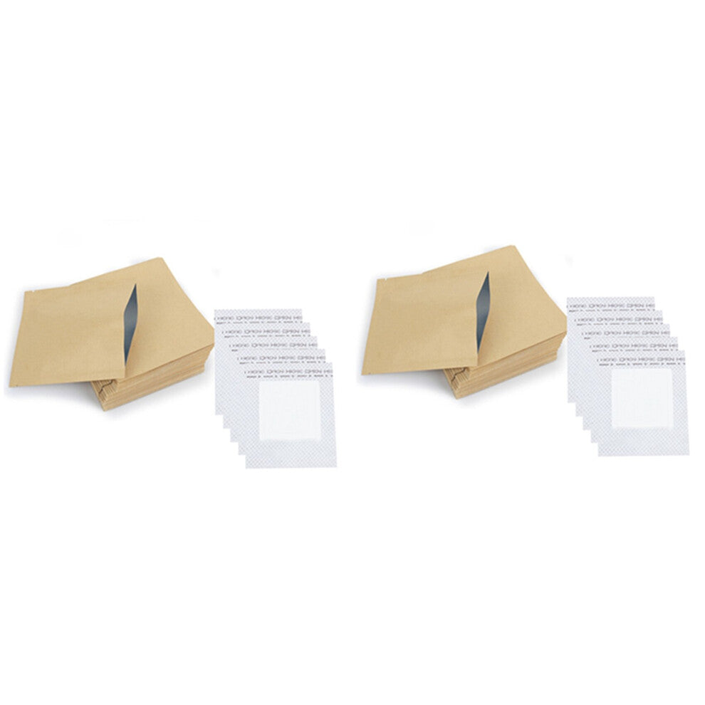 200Pcs Disposable Coffee Filter Bags Drip Portable Hanging Ear Style Paper Home Office Travel Coffee Tools