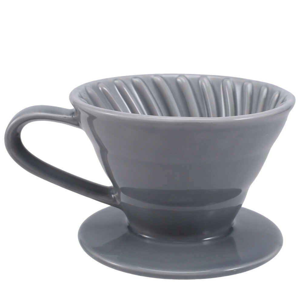 Ceramic Hand Brew Coffee Filter Cup Conical Filter Coffee Dripper Kit Household Coffee Appliance Pour over Coffee Stand I
