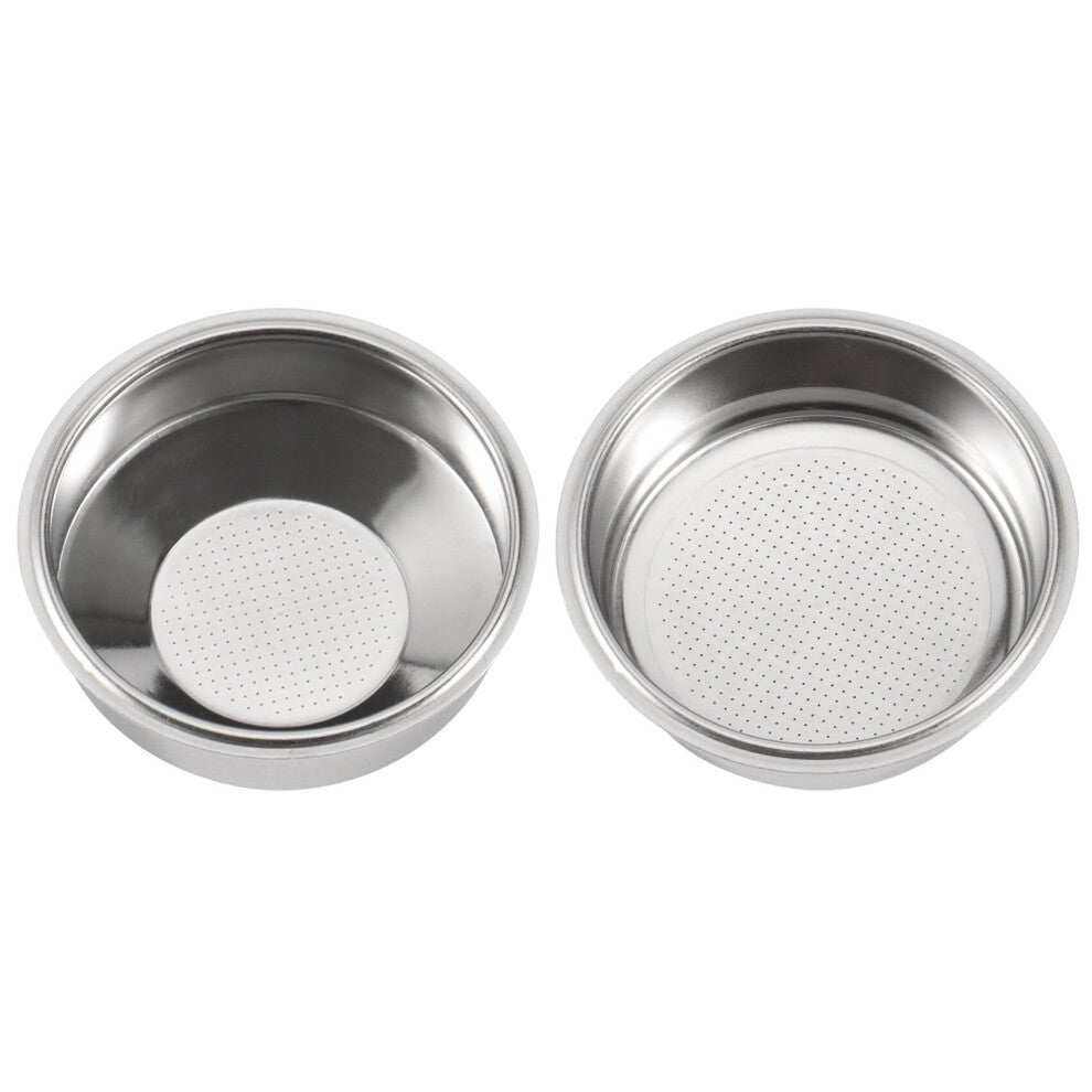 2x Coffee Filter,51mm Stainless Steel Coffee Filter Cup Basket,Non-Pressure Coffee Maker Filters A & B