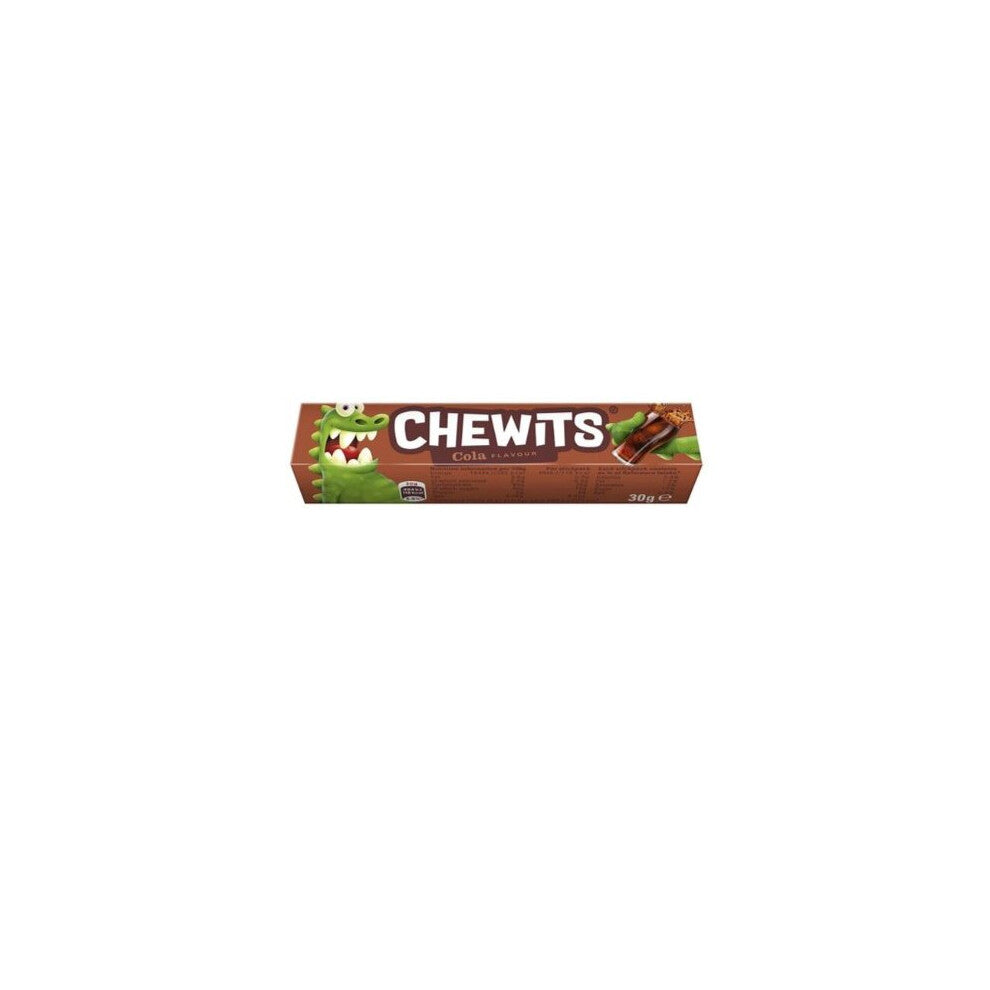 CHEWITS Fruity Flavoured Sweets Candy Bars (COLA - 30g, x 5 Packs)
