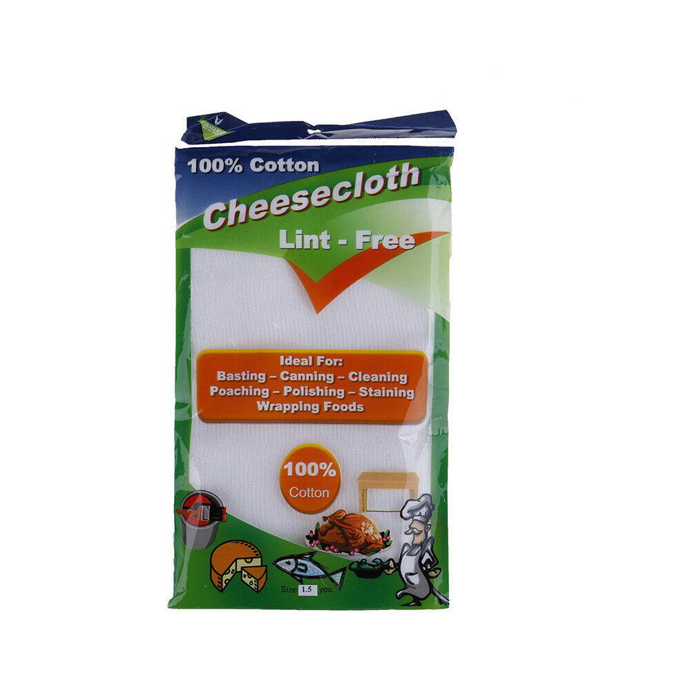 3 Yards White Cotton Gauze Muslin Cheesecloth Fabric Butter Cheese Wrap Cloth Kitchen Tools Cheese Grater