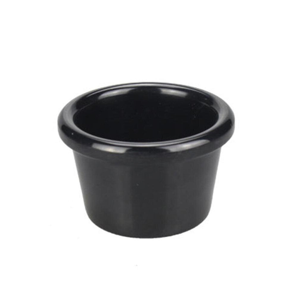 6CM American Tableware Cafe Lounge Bar Special Black Sauce Cup Tomato Peanut Chili Sauce Small Bowl Safe and Hygienic Table Tool