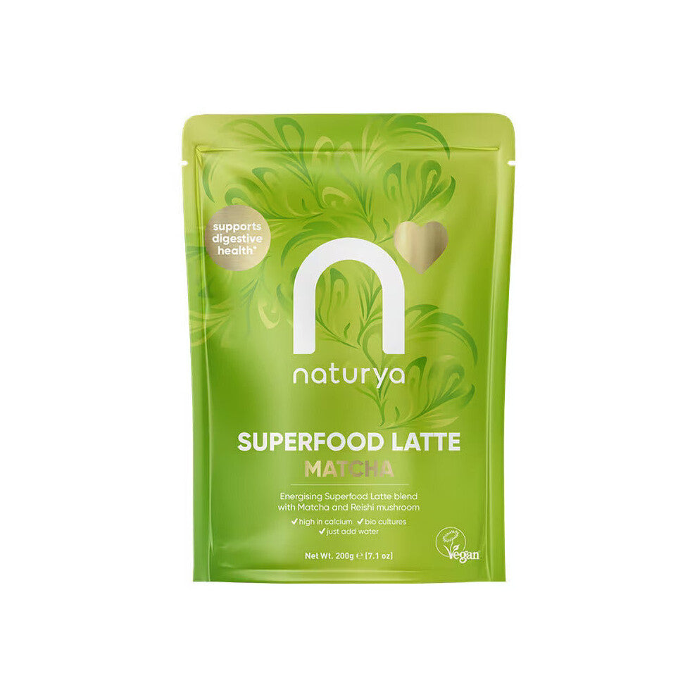 Naturya Superfood Latte Matcha 200g (Pack of 6)
