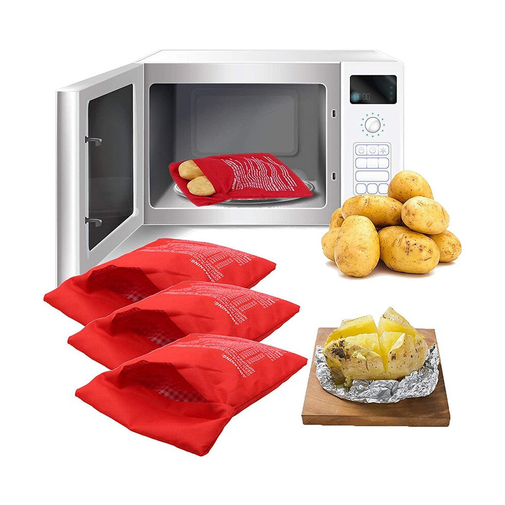 Thick Microwave Oven Potato Cooker Bag Food Storage Bag Microwave Cooking Potato High Temperature Quick Fast Kitchen Accessories