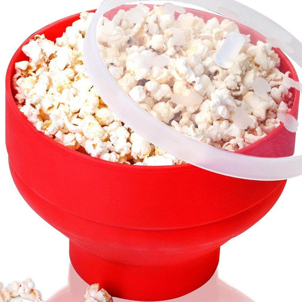DIY Silicone Microwave Popcorn Maker Popper Homemade Delicious Popcorn Bowl Baking Tools Kitchen Bakingwares Bucket Wholesale
